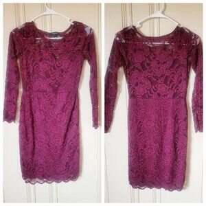 Lacey Red Dress